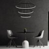 Lampa wisząca LED LEA 3 czarna 330024 Sanico Goldlux